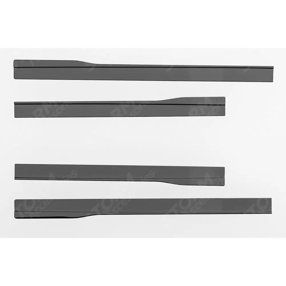 Side Skirt Splitters In Gloss Black For Volkswagen Transporter T7 LWB 2025+