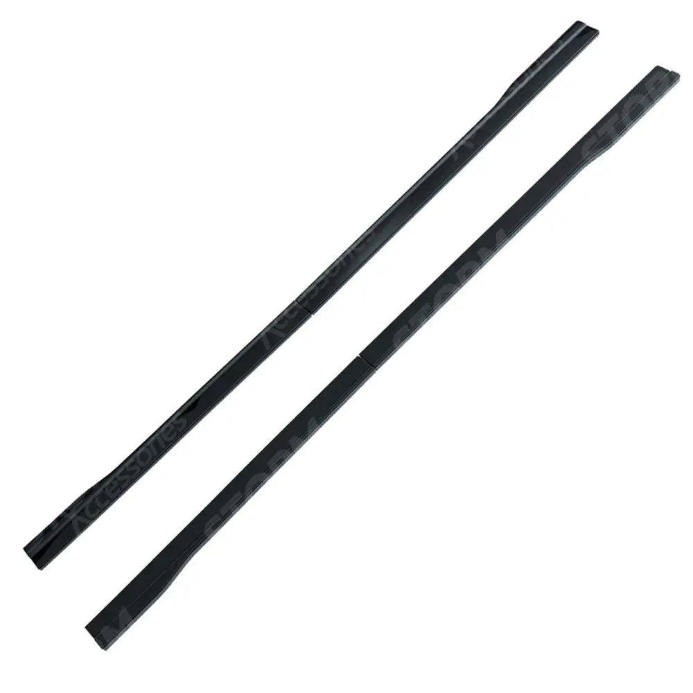 Side Skirt Splitters V2 In Gloss Black For Ford Transit Custom MK2 SWB 2024 on
