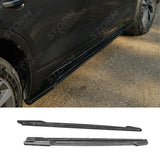 Side Skirts In Gloss Black (2 Pcs) For Audi SQ5 / Q5 S-Line Mk2 Facelift 2020-2024