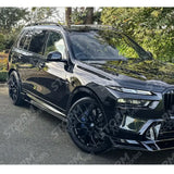 Side Skirts In Gloss Black For BMW X7 G07 LCI 2023+