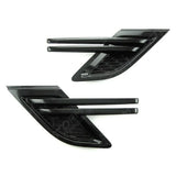 Side Vent Grille Trim Gloss Black For Range Rover Sport L494 2014-2017