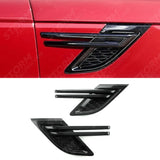 Side Vent Grille Trim Gloss Black For Range Rover Sport L494 2014-2017
