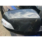 Side Wing Mirror Cover Set Carbon Fibre Look For Ford Ranger T6 2016-2022