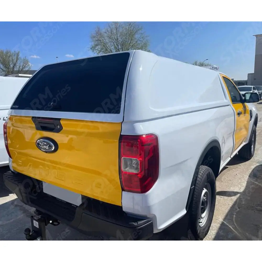 Single Cab Hardtop In Standard White For Ford Ranger 2023 On