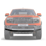 Single Deck Black Powder Coat Front Spoiler Bar For Ford Ranger Raptor 2023 On