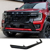 Single Deck Black Powder Coat Front Spoiler Bar For Ford Ranger T9 2023 On