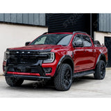 Single Deck Black Powder Coat Front Spoiler Bar For Ford Ranger T9 2023 On
