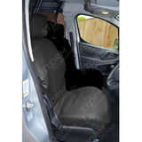 Single Driver Seat Cover Black For Peugeot Partner 2008-2018