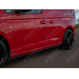 Skirt Splitters Pair In Gloss Black For Volkswagen Caddy Mk5 2021+side