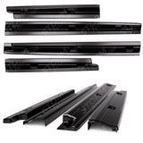 Skirt Splitters Pair In Gloss Black For Volkswagen Caddy Mk5 2021+side