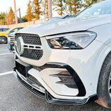 Splitter In Gloss Black For Mercedes GLE W167 C167 2024+ AMG Line Facelift Front