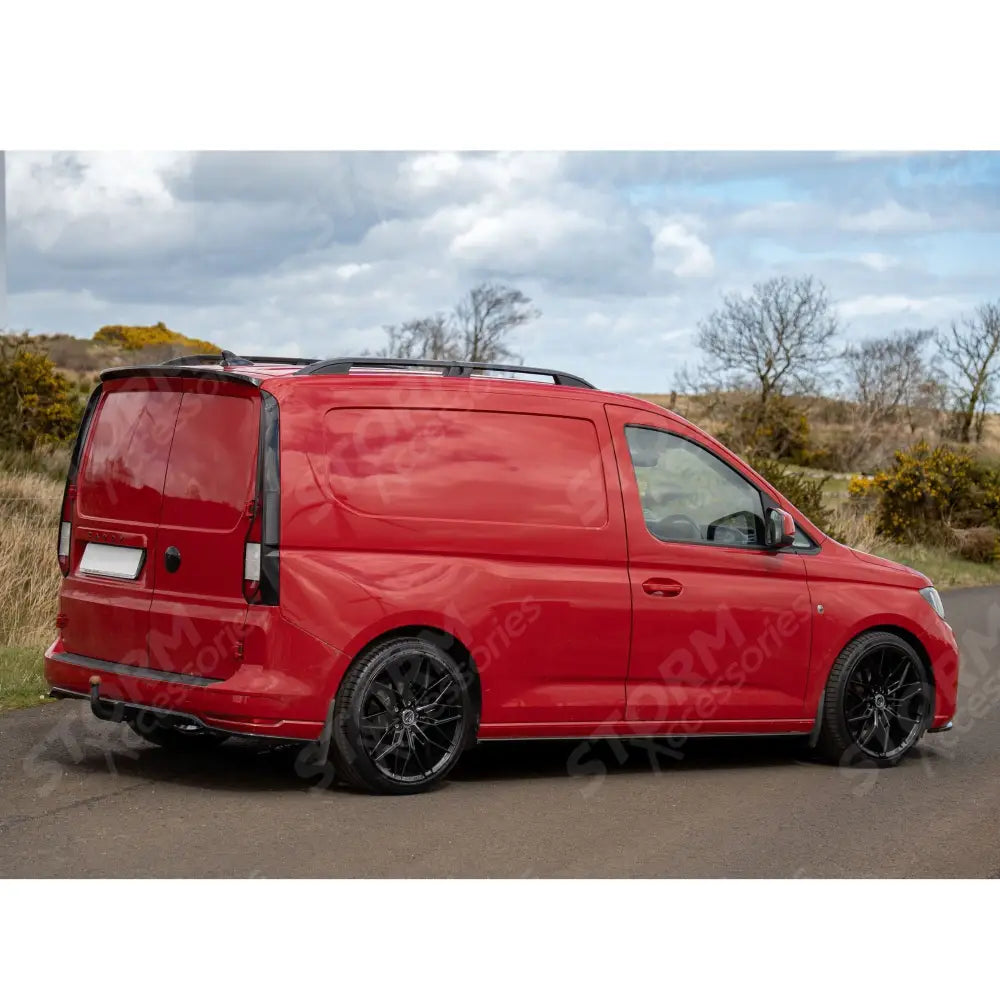 Splitter In Gloss Black For Volkswagen Caddy Mk5 2021+Rear Bumper