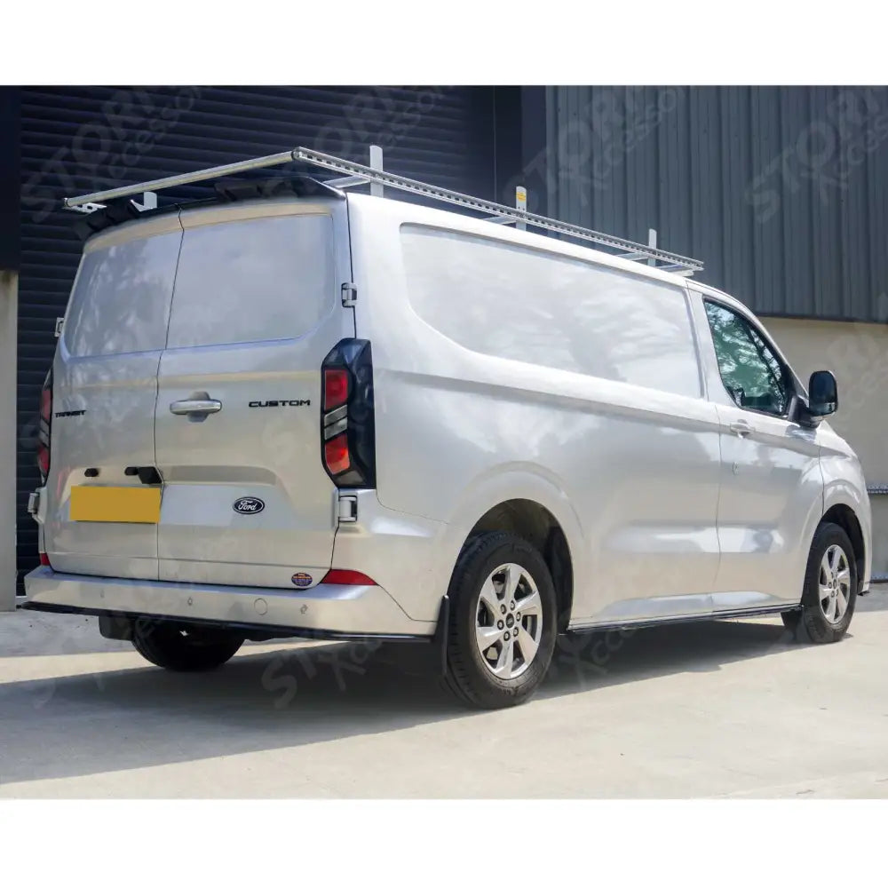 Spoiler In Gloss Black For Ford Transit Custom MK2 2024 on V1 Rear Barn Door
