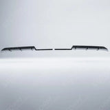 Spoiler In Gloss Black For Ford Transit Custom MK2 2024 on V1 Rear Barn Door