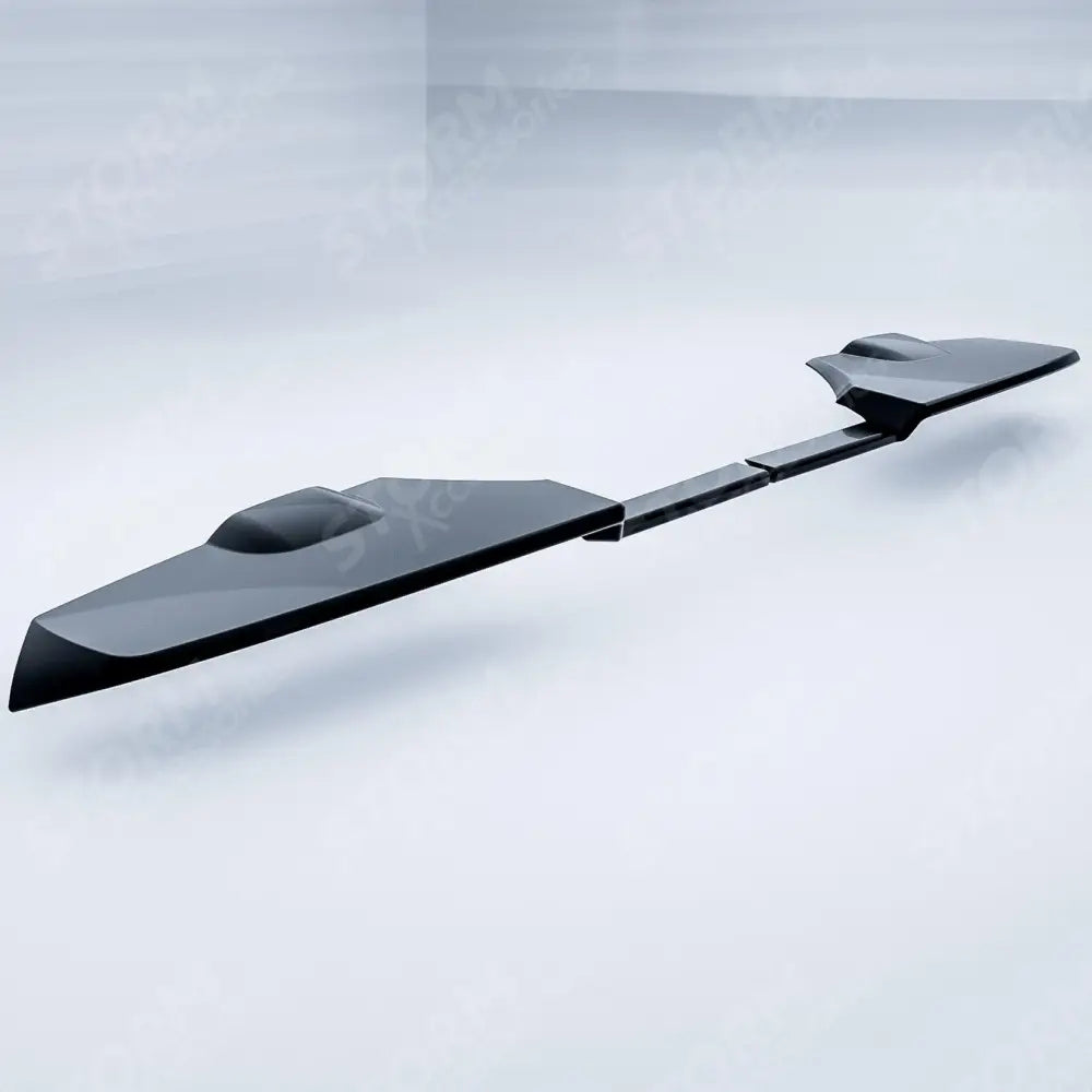 Spoiler In Gloss Black For Ford Transit Custom MK2 2024 on V2 Rear Barn Door