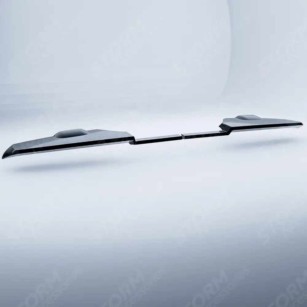 Spoiler In Gloss Black For Ford Transit Custom MK2 2024 on V2 Rear Barn Door