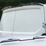Spoiler In Gloss Black For Ford Transit Custom MK2 2024 on V2 Rear Barn Door