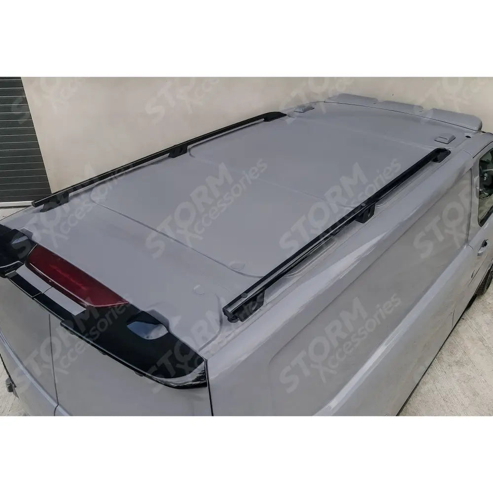Sport Style Roof Rails In Black For Ford Transit Custom LWB 2024+