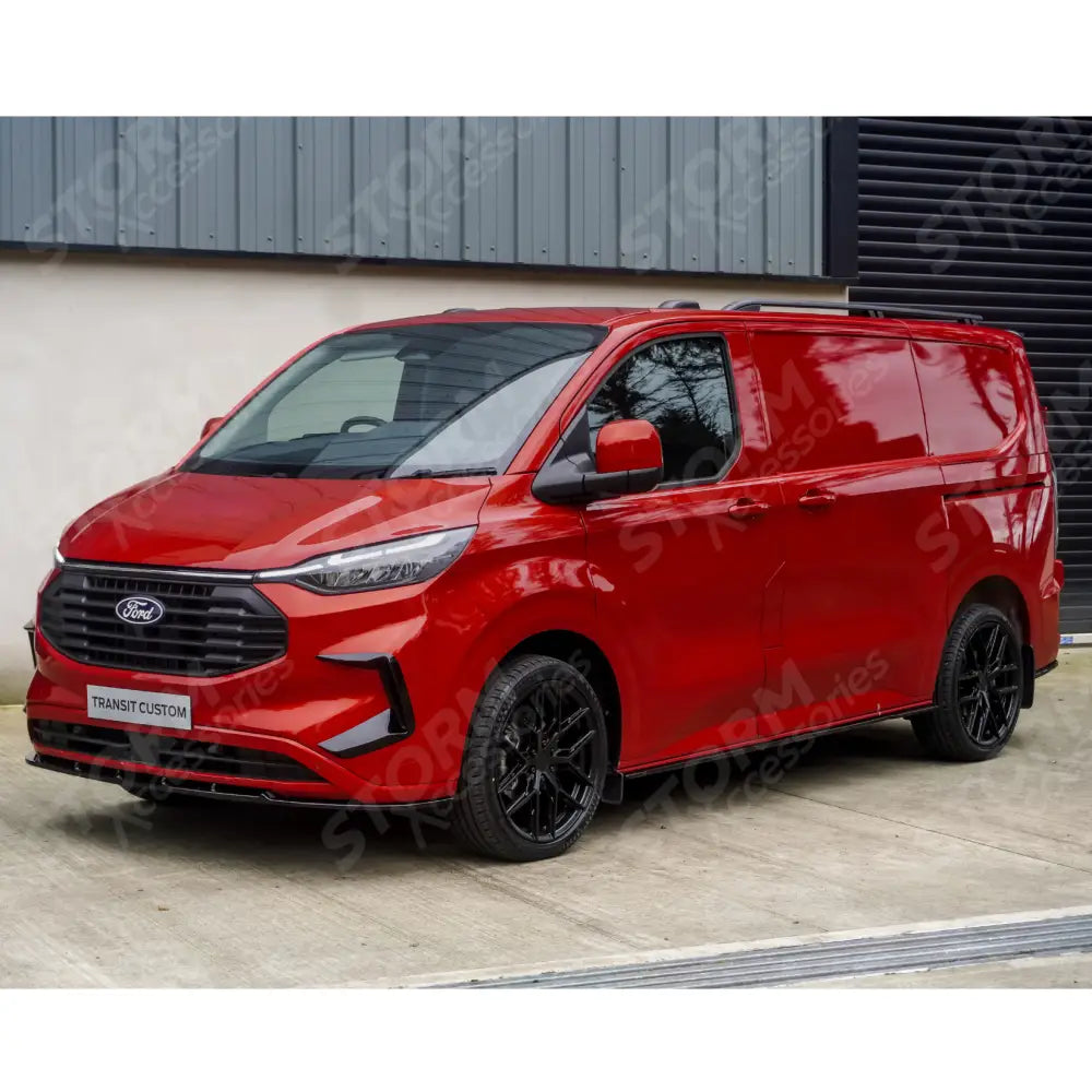 Sport Style Roof Rails In Black For Ford Transit Custom LWB 2024+