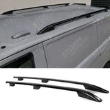 Sport Style Roof Rails In Black For Ford Transit Custom SWB 2024+