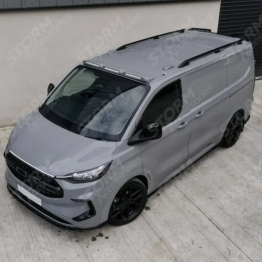 Sport Style Roof Rails In Black For Ford Transit Custom SWB 2024+