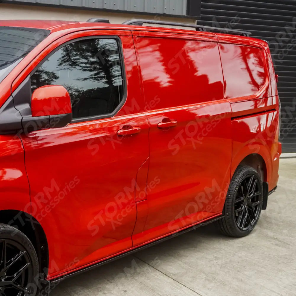 Sport Style Roof Rails In Black For Ford Transit Custom SWB 2024+