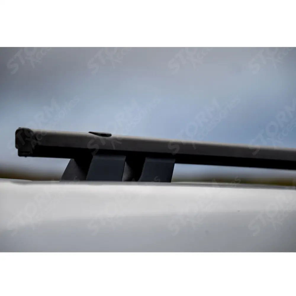 Sport Style Roof Rails In Black For Volkswagen Transporter T7 SWB 2024+