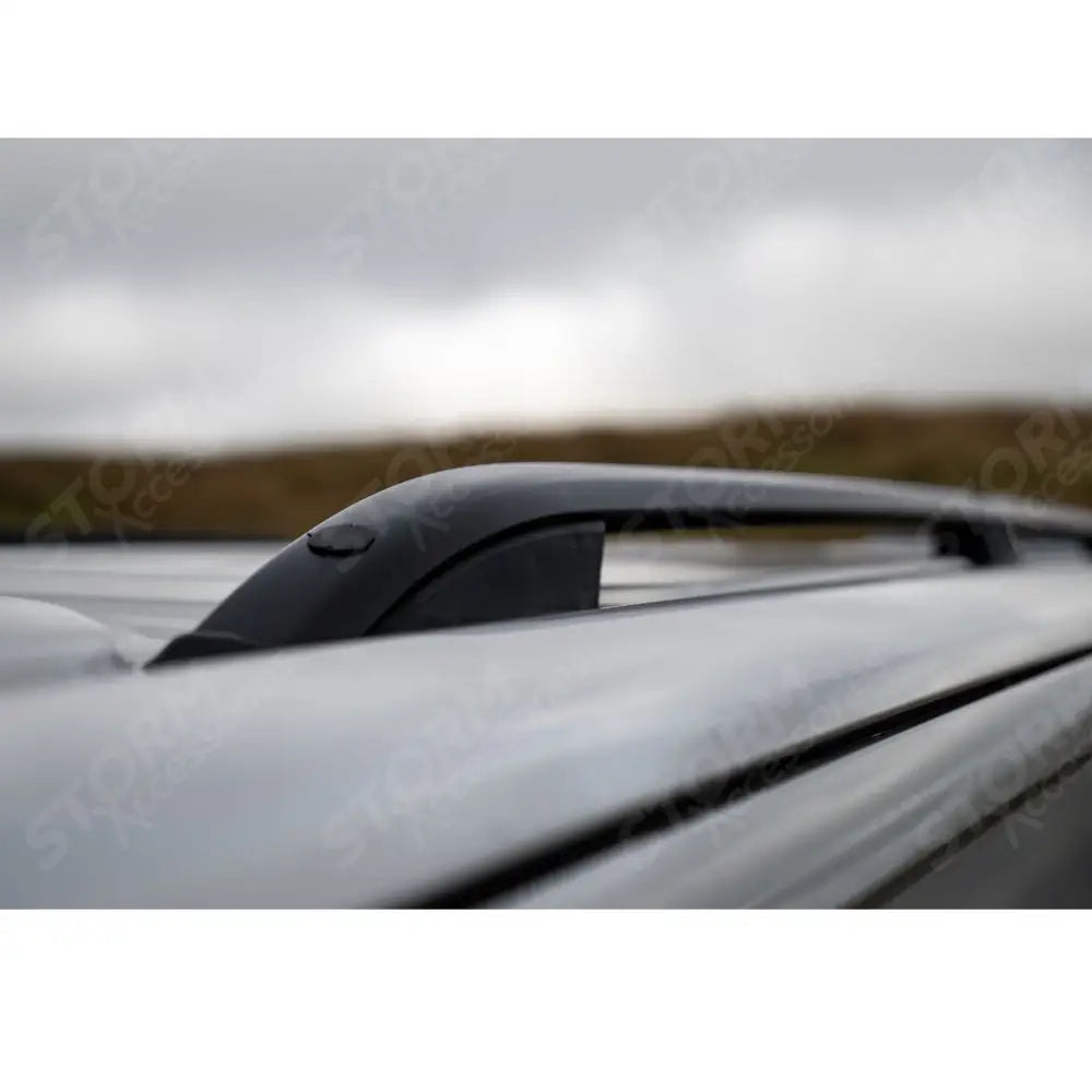 Sport Style Roof Rails In Black For Volkswagen Transporter T7 SWB 2024+