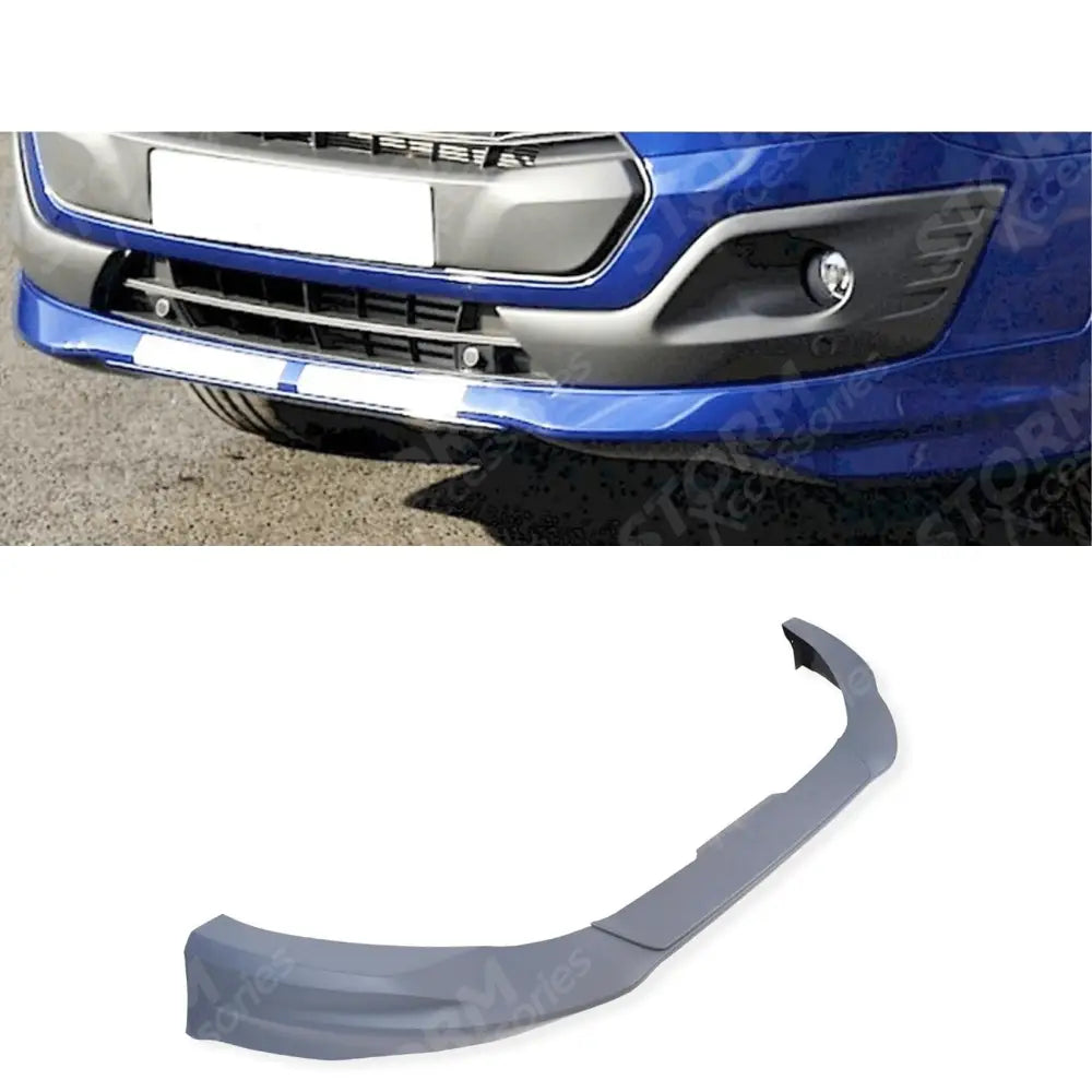 Sportline Front Splitter Spoiler Lip For Ford Transit Custom - Tourneo 2012-2018