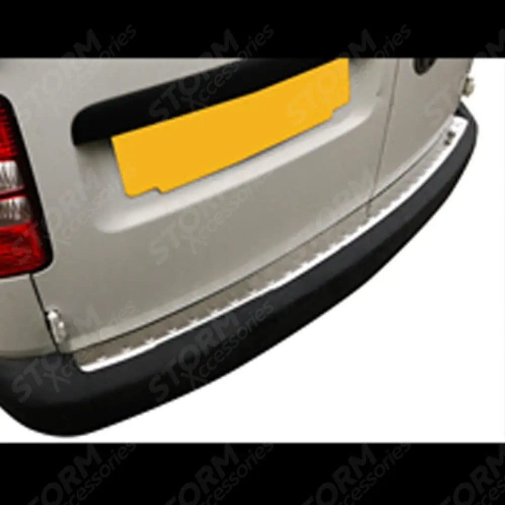 Stainless Steel Rear Bumper Protector For Vw Caddy 2004-2014
