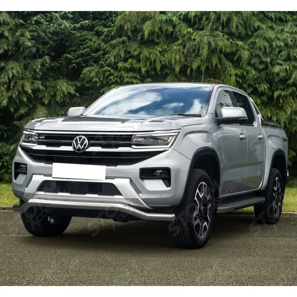 Stainless Steel Twisted Front Spoiler Bar For Vw Amarok 2023 On