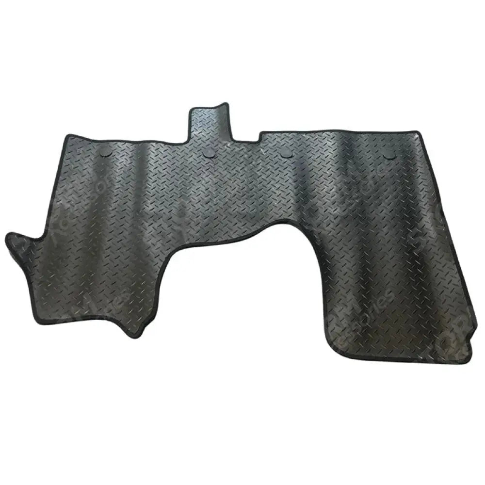 Stx 1pc Front Tailored Fit Rubber Mat In Black For Renault Trafic 2022 On