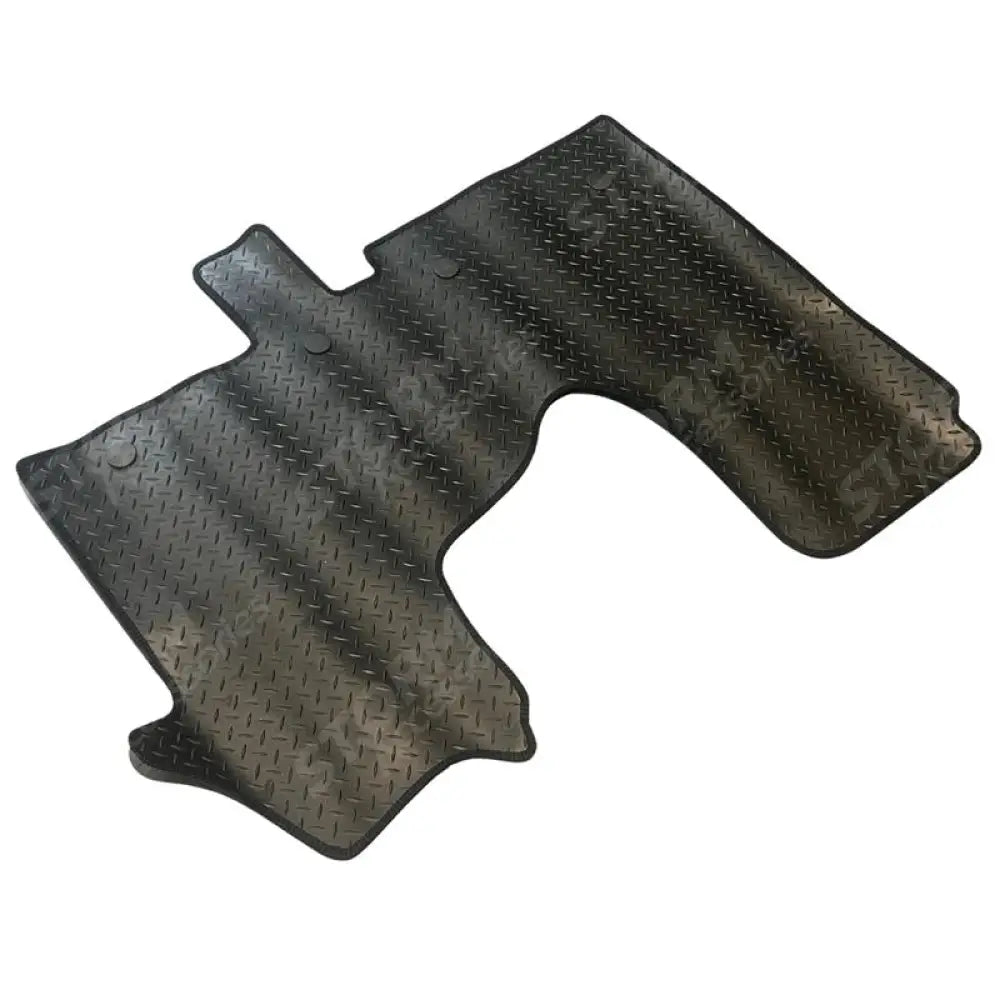 Stx 1pc Front Tailored Fit Rubber Mat In Black For Renault Trafic 2022 On