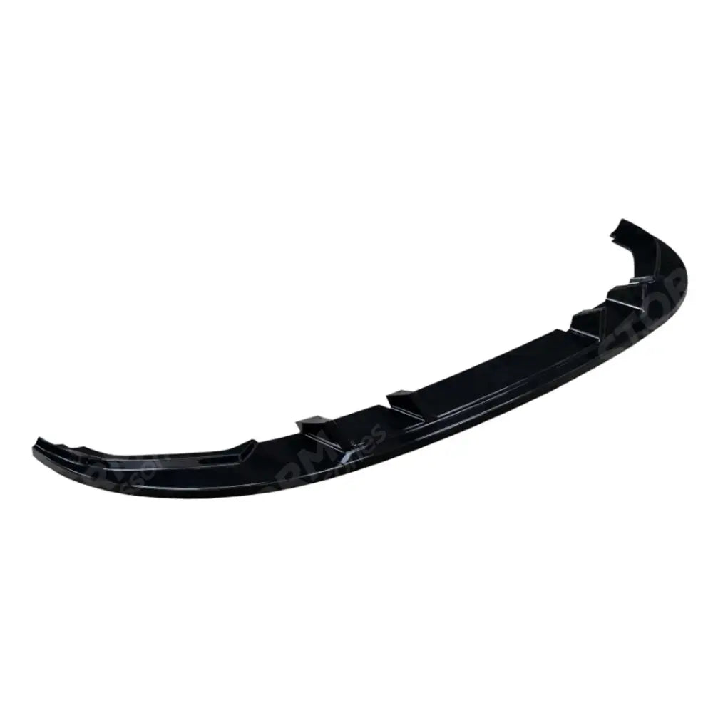 Stx 3 Piece Style Front Splitter Spoiler Gloss Black For Vw Transporter 6.1 2019 - 2024