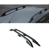 Stx Aluminium Roof Bars Black For Citroen Berlingo - Peugeot Partner - 2008-2018