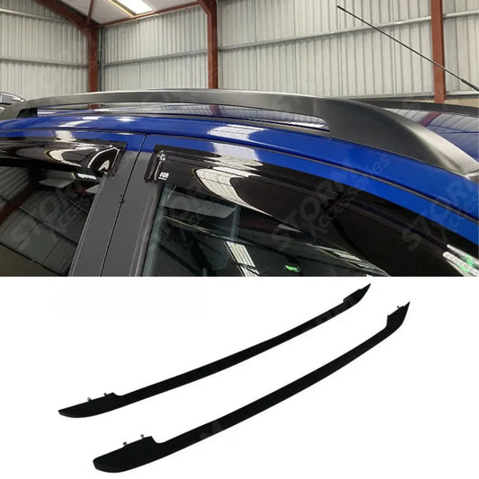 Stx Black Roof Bars Roof Rails Pair For Ford Ranger T6 2012-2022