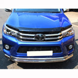 Stx Bonnet Guard Protector Black B003 For Toyota Hilux Mk8 2016-2020
