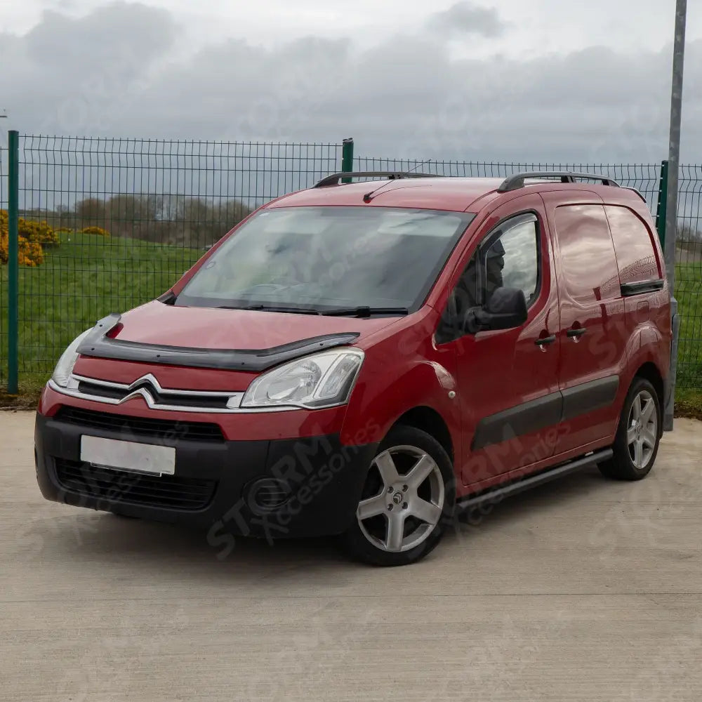Stx Bonnet Guard Protector Black B012 For Citroen Berlingo 2008 - 2018