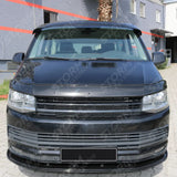 Stx Bonnet Guard Protector Black For Vw Transporter T6 2015 - 2024