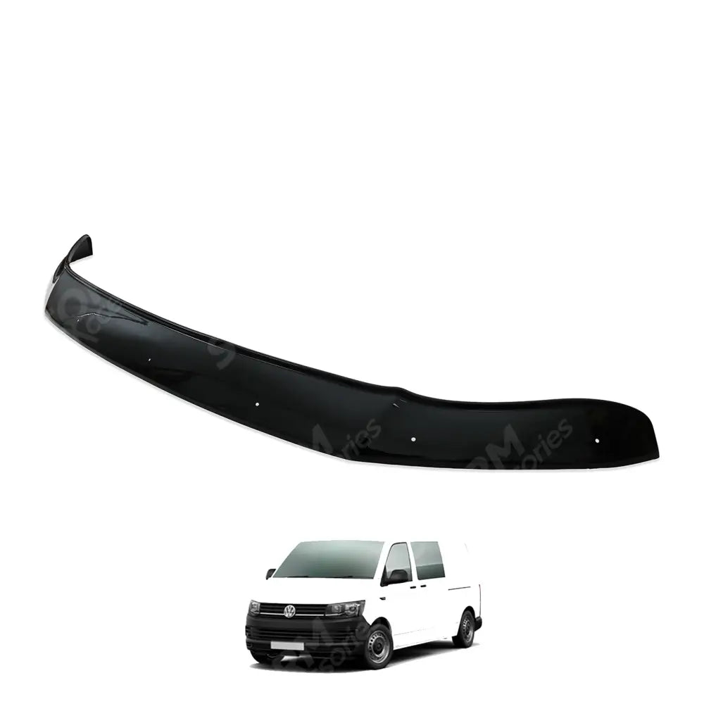 Stx Bonnet Guard Protector Black For Vw Transporter T6 2015 - 2024