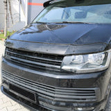 Stx Bonnet Guard Protector Black For Vw Transporter T6 2015 - 2024