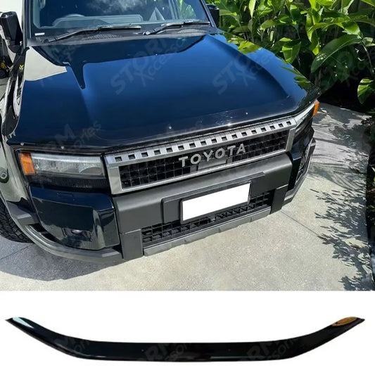 STX Bonnet Guard Protector In Black For Toyota Land Cruiser LC250 2024 On