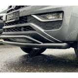 Stx Double Deck City Bar Spoiler Bar Black For Vw Amarok V6 2017-2022