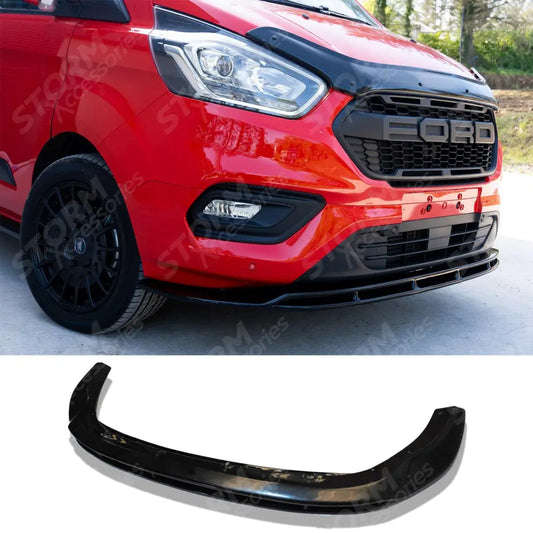 Stx Front Splitter Spoiler For Ford Transit Custom 2018 - 2024