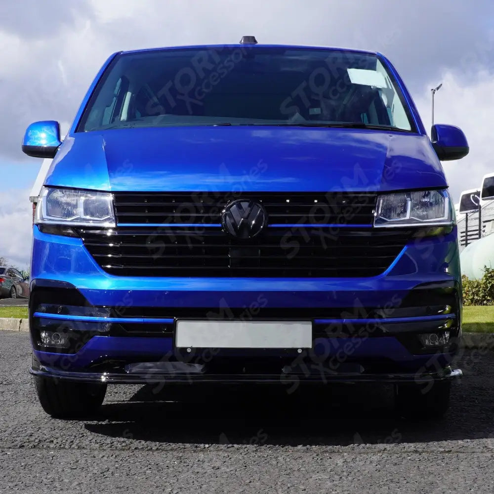 Stx Front Splitter Spoiler For Vw Transporter 6.1 2019 - 2024