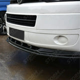 Stx Front Splitter Spoiler For Vw Transporter T5 2010 - 2014