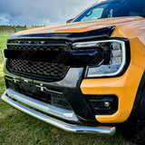 Stx Head Light Covers Wildtrak / Raptor Gloss Black Pair For Ford Ranger & Raptor T9 2023 On
