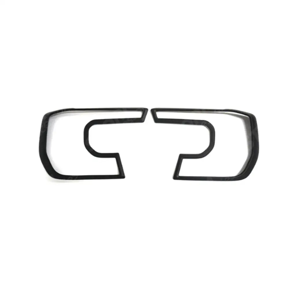 Stx Head Light Covers Wildtrak/ Raptor In Matte Black Pair For Ford Ranger T9 2023 On