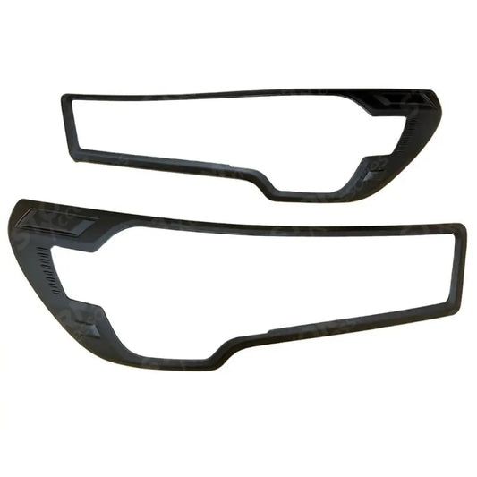 Stx Head Light Guards In Black Pair For Toyota Hilux Active 2016 On