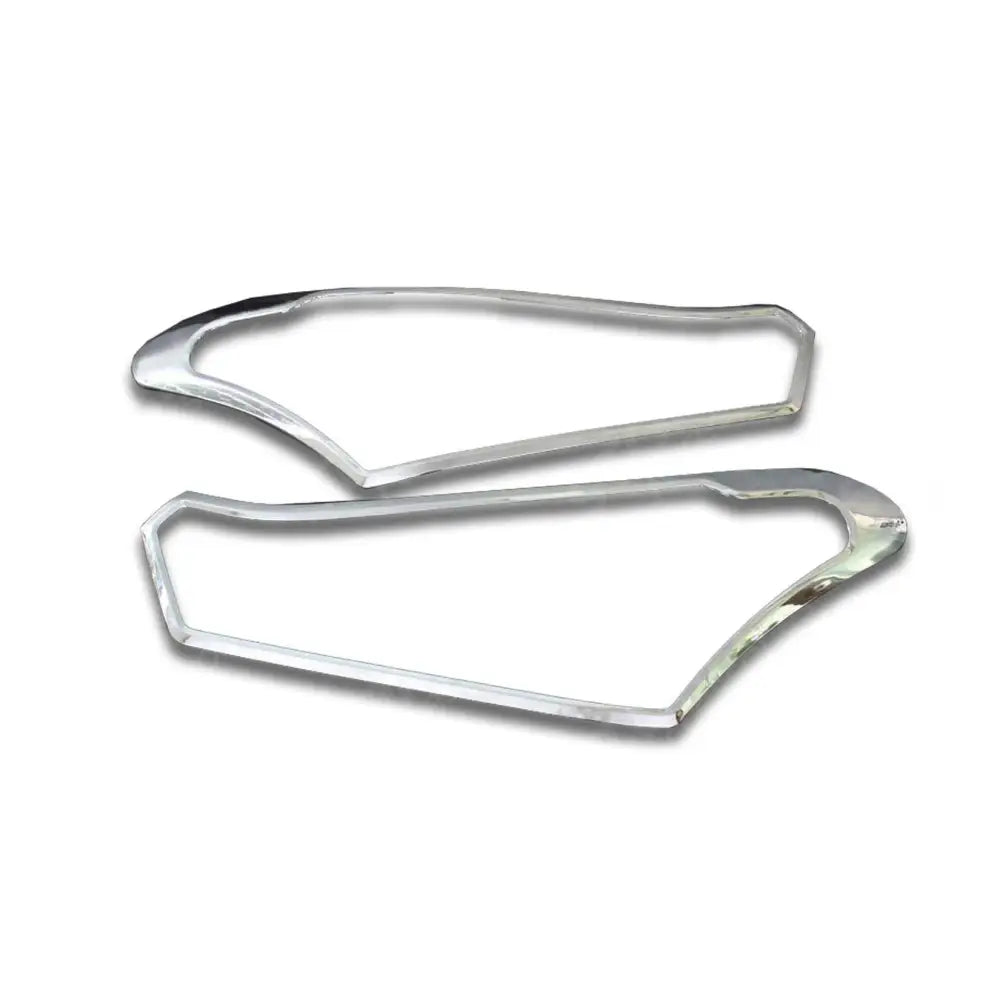 Stx Head Light Guards In Chrome Pair For Isuzu D-max 2018-2021